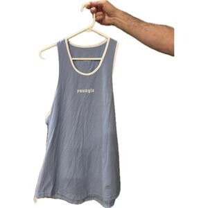 YoungLA Light Blue Tank Top (Large)